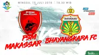 Liga 1 2018 PSM Makassar Vs Bhayangkara FC (Bola.com/Adreanus Titus)