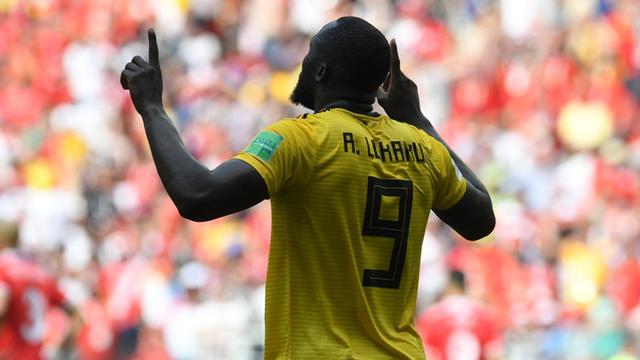 Penyerang timnas Belgia, Romelu Lukaku.