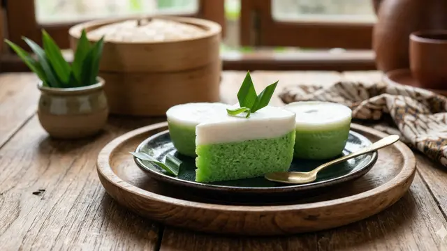 Cara Membuat Kue Talam Takaran Sendok (Foto: Gemini AI)