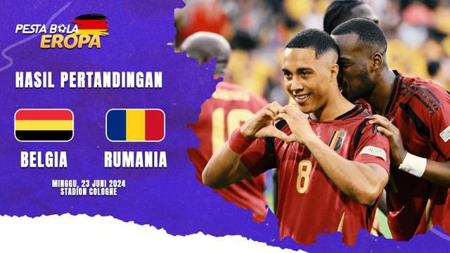Berita video Belgia berhasil meraih poin penuh pertamanya di Grup E Euro 2024, usai taklukkan Rumania dengan skor 2-0, hari Minggu (23/6/2024) dini hari WIB.