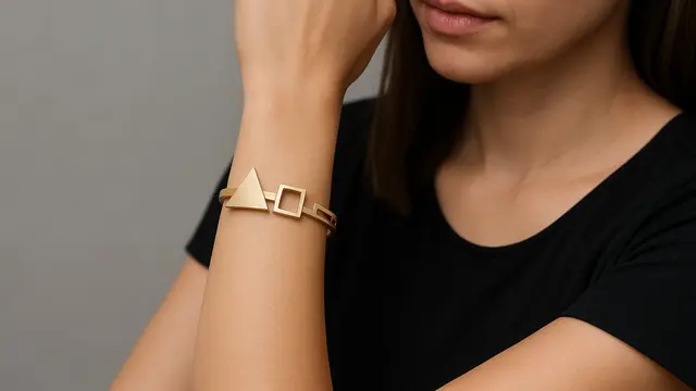 7 Model Gelang Emas Antimainstream untuk Ibu Muda, dari Ekor Kucing hingga Desain Geometris
