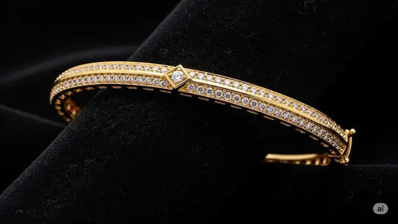 Pilih Gelang Emas Model Polos atau Berlian? Ini Plus-Minusnya