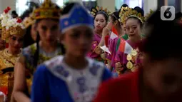 Tahun ini Belantara Budaya Indonesia menampilkan Kolosal 17 Tarian Tradisional Indonesia dengan tema Srikandi Penjaga Nusantara. (Liputan6.com/Johan Tallo)