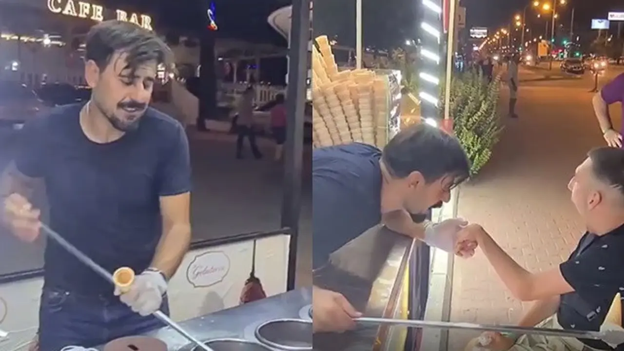 Biasa Jahili Pelanggan, Aksi Penjual Es Krim Turki Ini Malah Menyentuh Hati