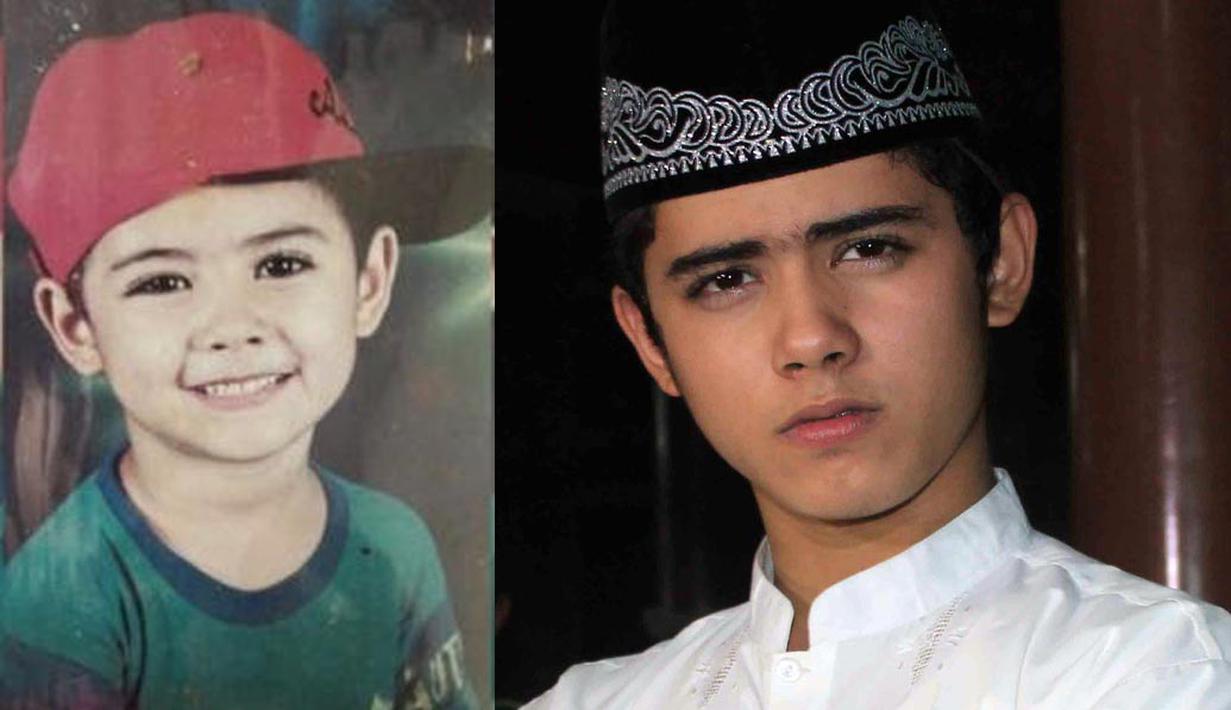 Wajah ganteng Aliando Syarief terlihat jelas ketika masih kecil. Cowok berusia 17 tahun ini sedang digandrungi para remaja putri berkat aktingnya dalam sinetron Ganteng-ganteng Serigala (Istimewa)