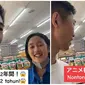 Viral Karyawan Minimarket Fasih Bahasa Jepang. (Sumber: TikTok/@kencampur)