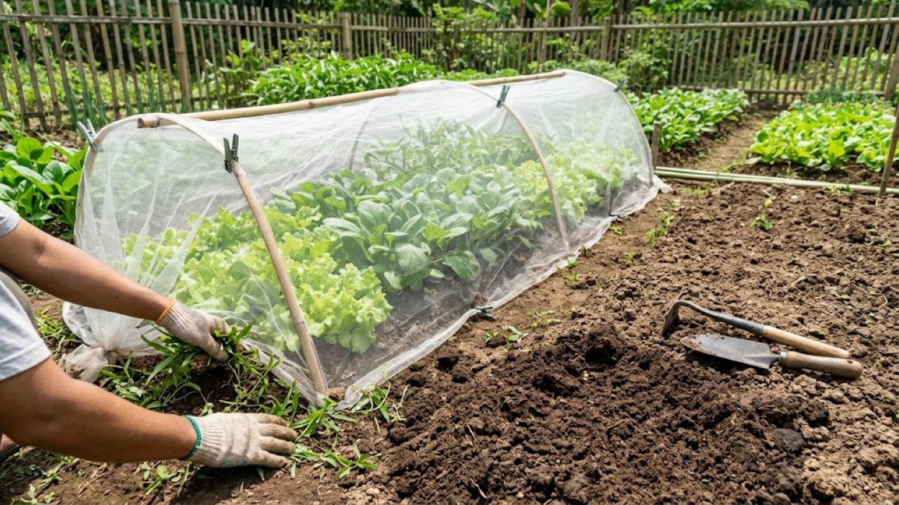 Cara Mengatasi Belalang yang Sering Memakan Daun Sayuran