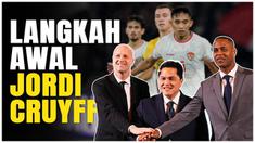 Sebagai Penasihat Teknis PSSI, Jordi Cruyff akan fokus membangun sepak bola Indonesia Indonesia dalam lima aspek