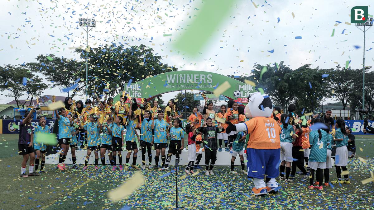 Foto: Mengintip Potensi Bibit-Bibit Penggawa Timnas Indonesia Putri dalam Turnamen MilkLife Soccer Challange Jakarta 2025