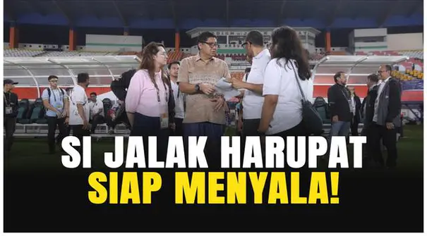 Menjelang final Piala Presiden 2025, Maruarar Sirait meninjau langsung kesiapan Stadion Si Jalak Harupat di Bandung.