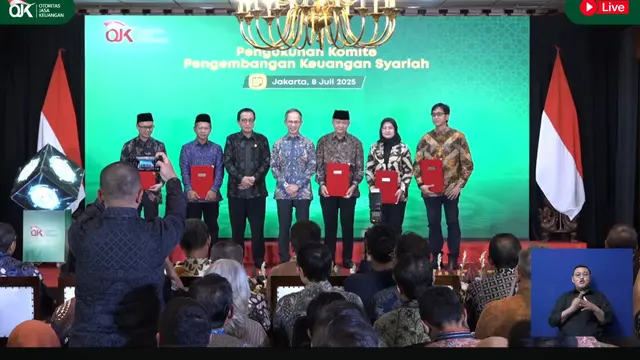 OJK Luncurkan Buku Laporan Pengembangan Keuangan Syariah Indonesia 2024