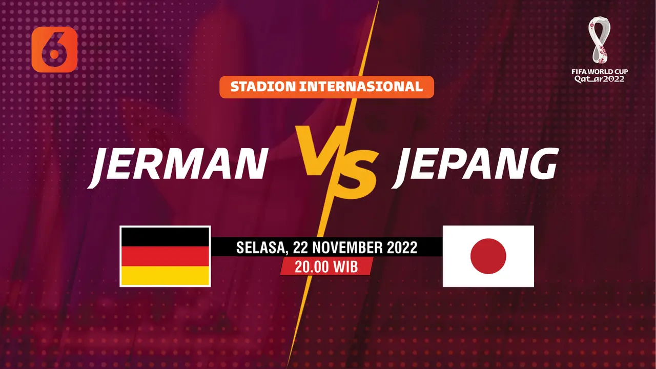 Sudah Dimulai Jerman vs Jepang, Dapatkan Link Live Streaming Piala