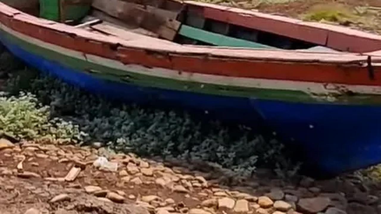 Waduk Jatigede yang Surut karena Kemarau Kini Tampak Menghijau, Intip Penampakannya