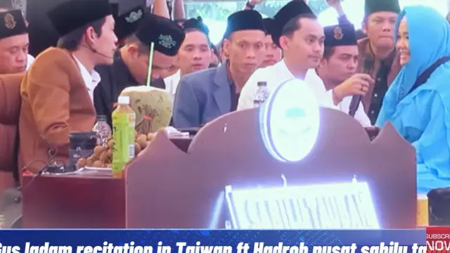 Jemaah ST Nyell Taiwan yang mualaf (SS: YT Edo Mbolang)
