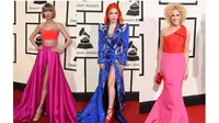 Busana dengan warna mencolok di Grammy 2016