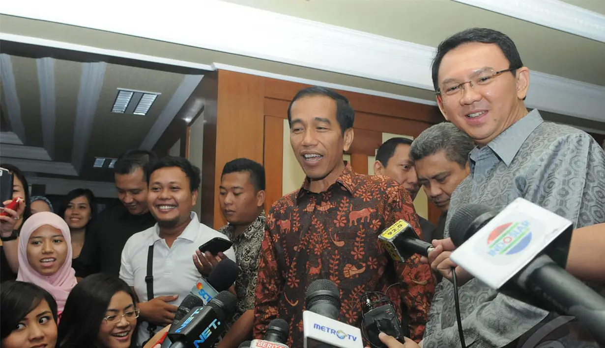 Ahok dan Jokowi (Liputan6.com/Herman Zakharia).