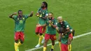 Tertinggal dua gol, Kamerun merespon dengan lebih gencar menekan pertahanan Serbia. Hanya dalam tiga menit, mereka mampu mencetak dua gol dan sukses menyamakan skor menjadi 3-3. Gol kedua dicetak oleh Vincent Aboubakar pada menit ke-64, sementara gol penyeimbang 3-3 dihasilkan oleh Eric Maxim Choupo-Moting.