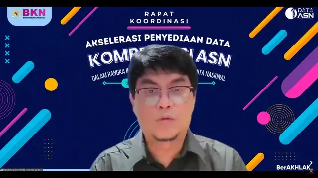 Plt. Kepala Badan Kepegawaian Negara (BKN), Haryomo Dwi Putranto