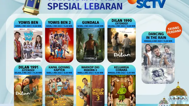 Rangkaian Film Spesial Lebaran di SCTV