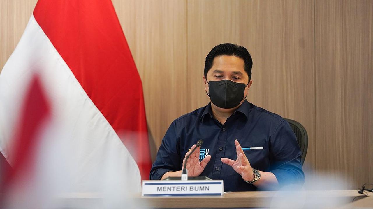 Menteri BUMN, Erick Thohir bekerja nyata untuk meningkatkan SDM Indonesia melalui perusahaan negara. (Dok BUMN)