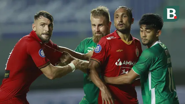 Foto: Yann Motta Bawa Persija Unggul Sementara atas PSS di Pertandingan BRI Liga 1