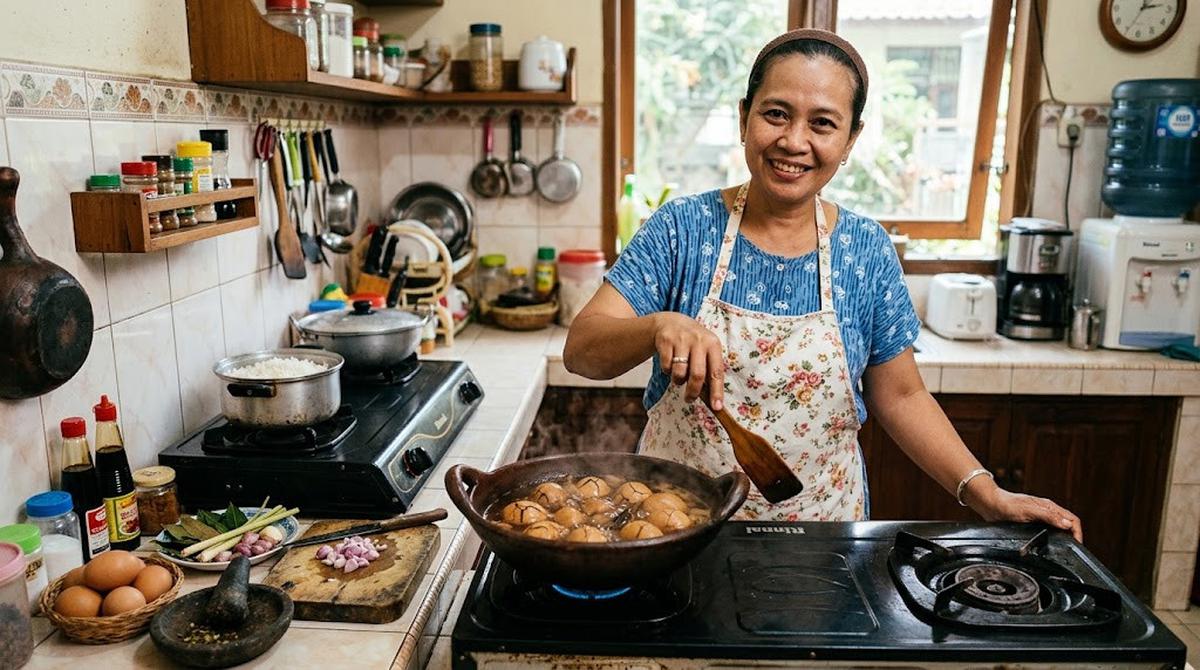 Resep Telur Pindang Sederhana untuk Stok Lauk, Awet dan Praktis untuk Keluarga