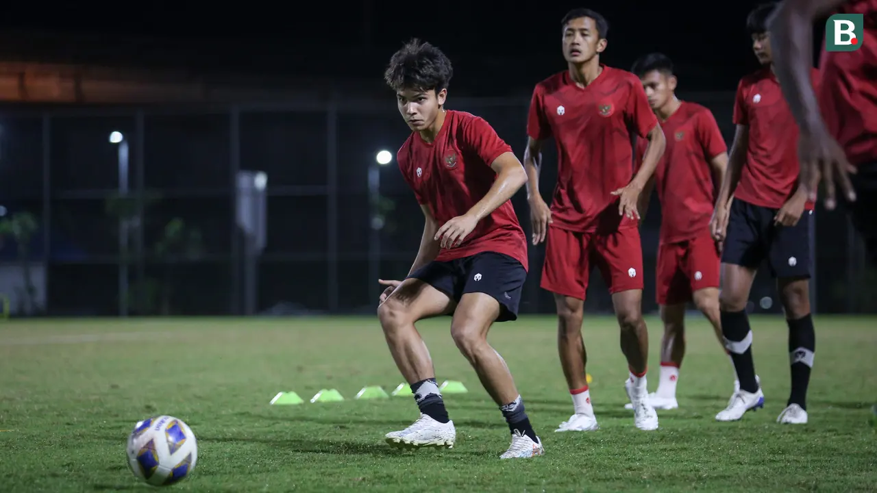 Latihan Timnas Indonesia Menjelang Laga FIFA Matchday Melawan Burundi