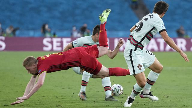 Belgia vs Portugal di Euro 2020