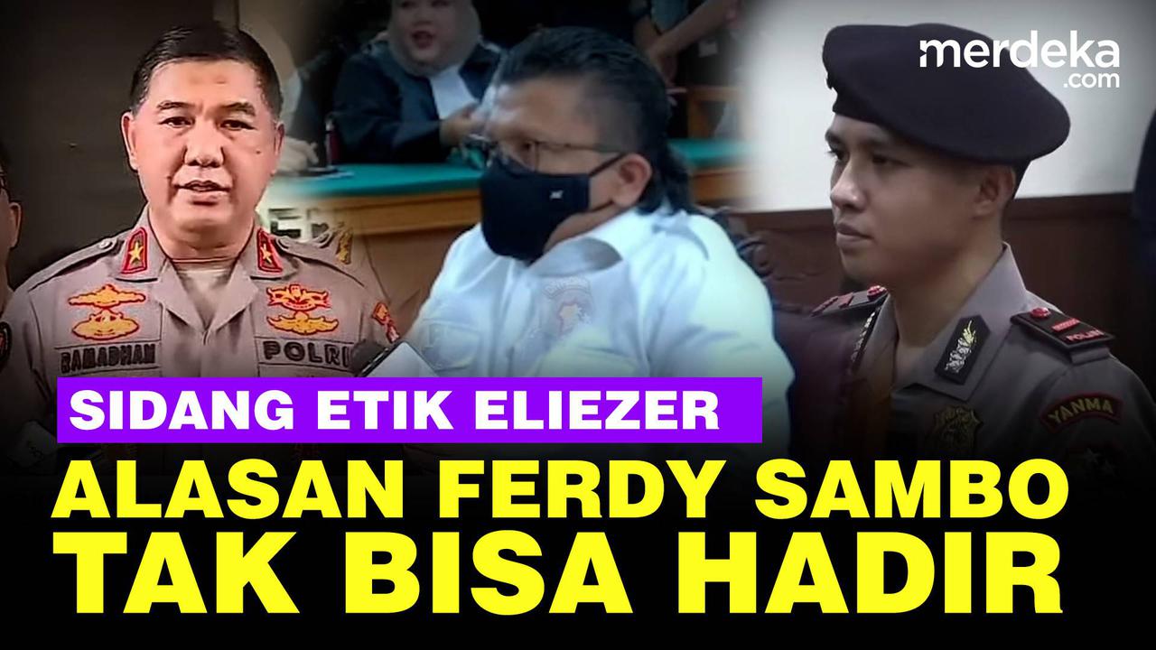 VIDEO: Sidang Kode Etik Eliezer Hadirkan Lima Saksi Polisi, Sambo Tak Datang