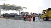 Tol Cikampek Utama Ramai Lancar Saat Hari Ketiga Lebaran