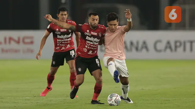 BRI Liga 1 2021: Bali United vs Persik Kediri