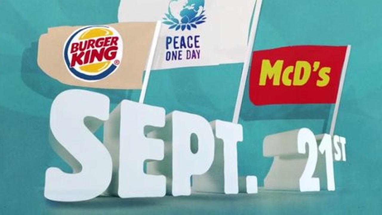 Burger King serukan 'gencatan senjata' dengan McDonald's
