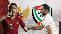 Indonesia vs Uni Emirat Arab: Egy Maulana Vikri vs Ali Mabkhout. (Bola.com/Dody Iryawan)