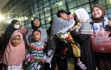 FOTO: Sembilan WNI Global Sumud Flotilla Kembali ke Tanah Air