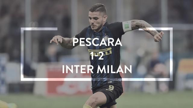 Video highlights Serie A Italia antara Pescara melawan Inter Milan yang berakhir dengan skor 1-2, Minggu (11/9/2016).