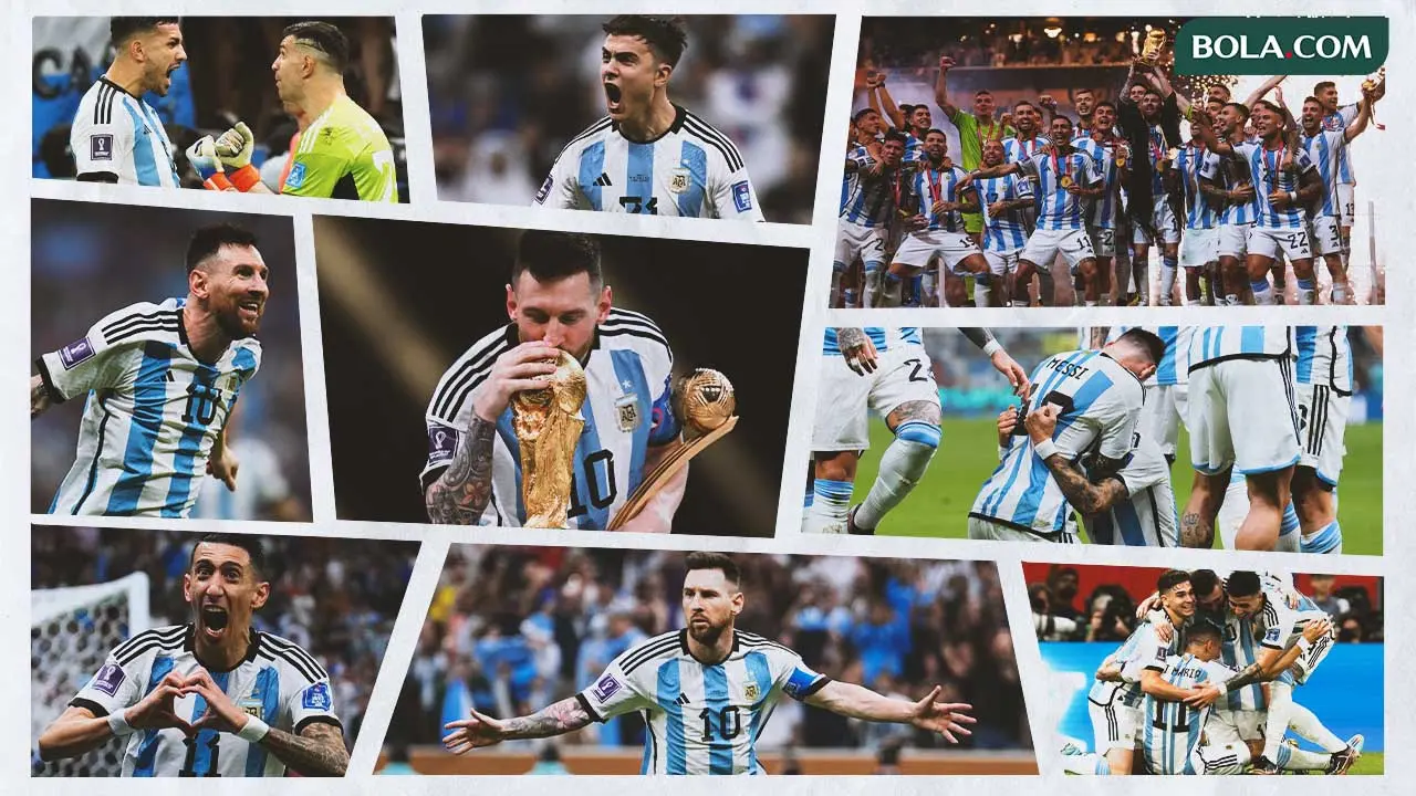Kolase - Timnas Argentina di Final Piala Dunia 2022