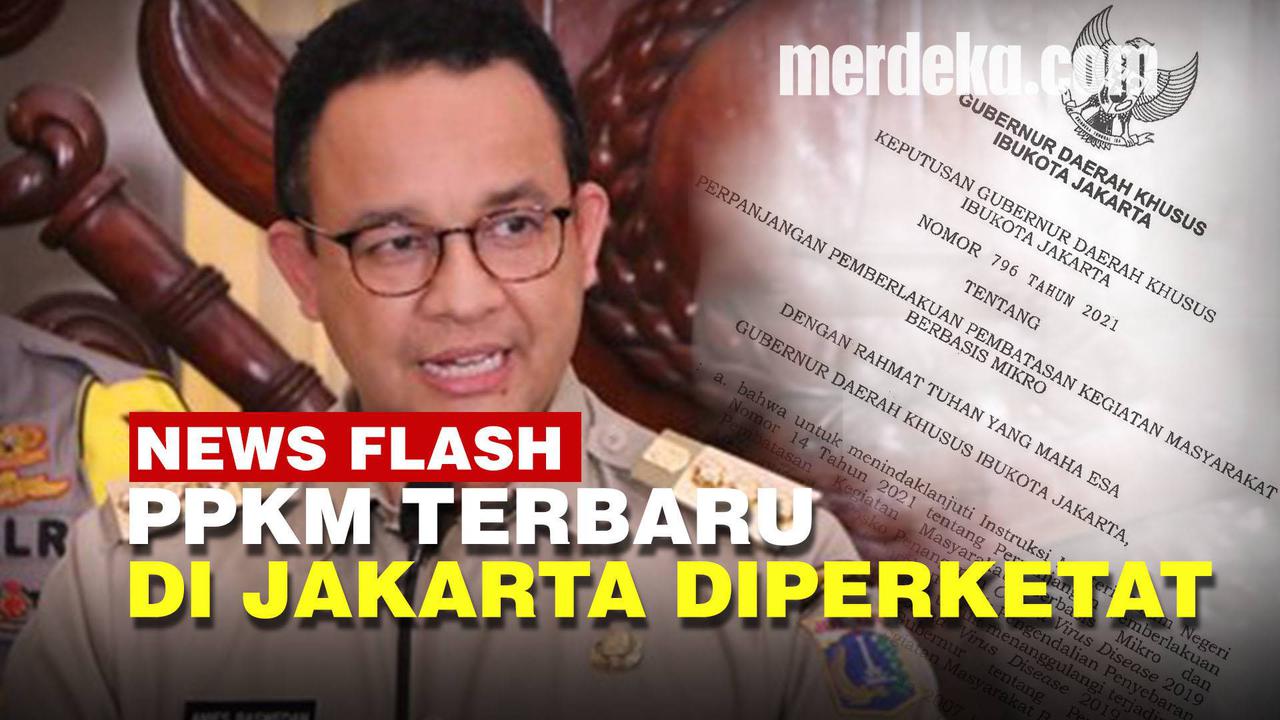 VIDEO: Anies Keluarkan 11 Poin Penting, Simak Aturan Terbaru PPKM Mikro di Jakarta