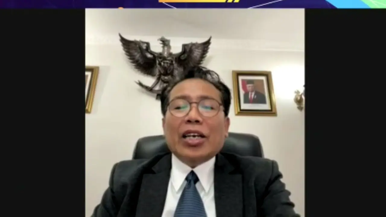 Duta Besar RI untuk Kazakhstan merangkap Republik Tajikistan Fadjroel Rachman. (Screen Grab/ Liputan6.com)