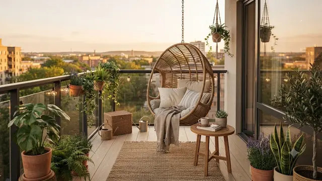 Ide Sudut Santai di Balkon Rumah