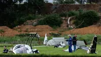 Tabrakan Helikopter Polisi dengan Pesawat di AS, 1 Pilot Tewas