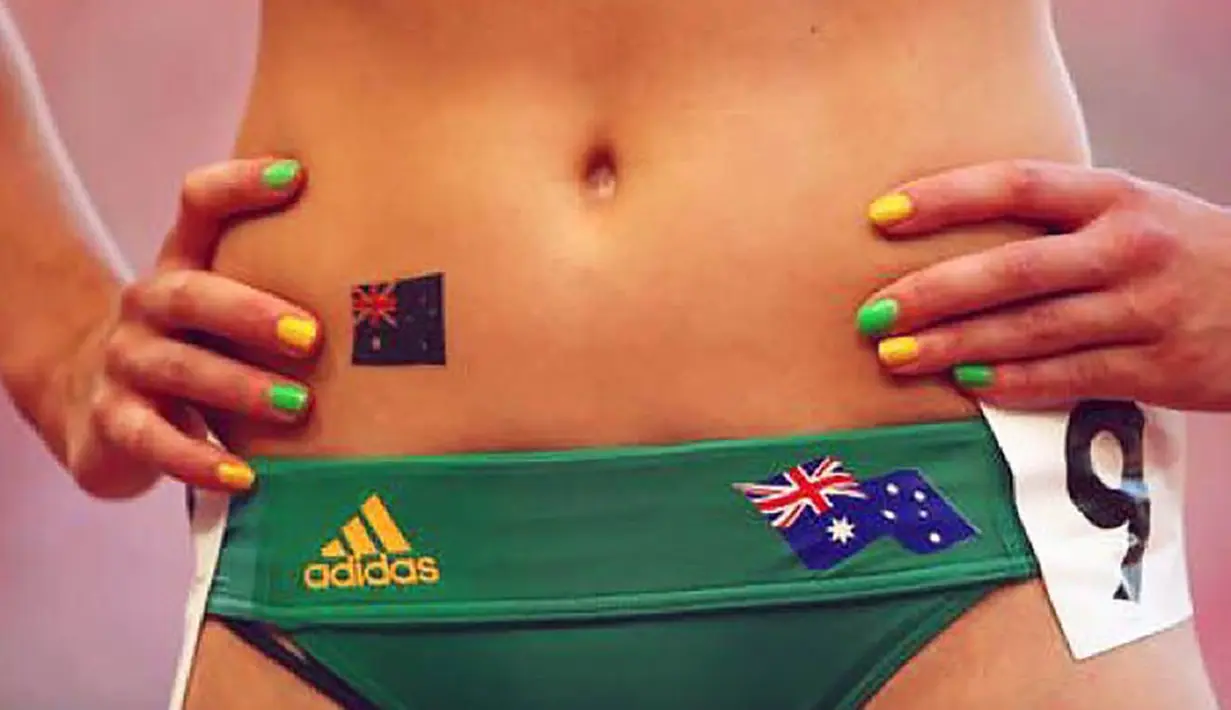 Michelle Jenneke kini mulai menjadi andalan bagi tim atletik senior Australia. (Bola.com/Instagram/Michelle Jenneke)