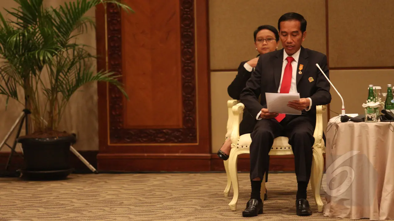 Delegasi OKI Lakukan Pertemuan Dengan Presiden Joko Widodo