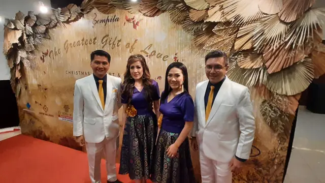 Joy Tobing menyanyi di Konser Para Gempita The Greatest Gift Of Love (Liputan6.com/ Hernowo Anggie)