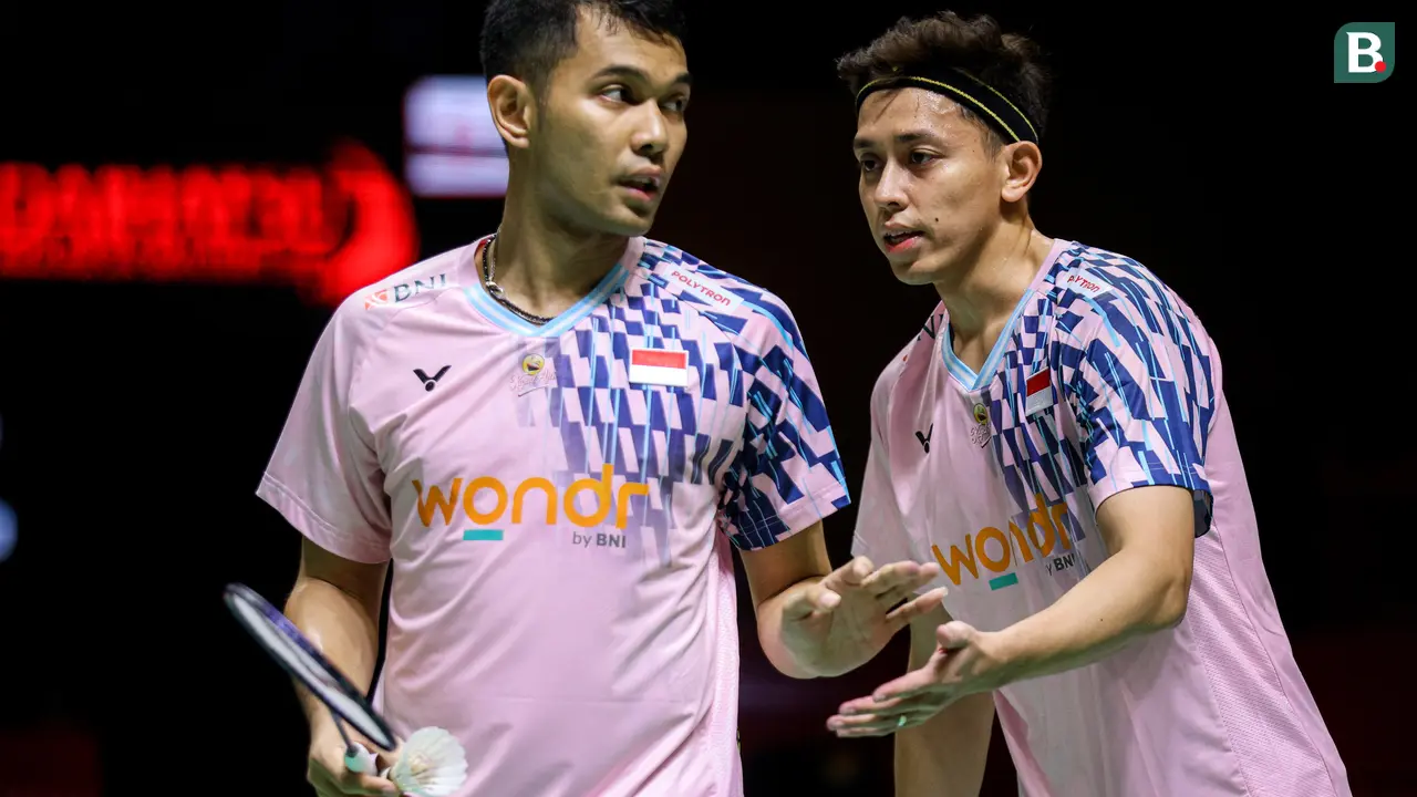 Foto: Fajar/Rian Menang Straight Game di Babak Perempat Final Indonesia Masters 2025