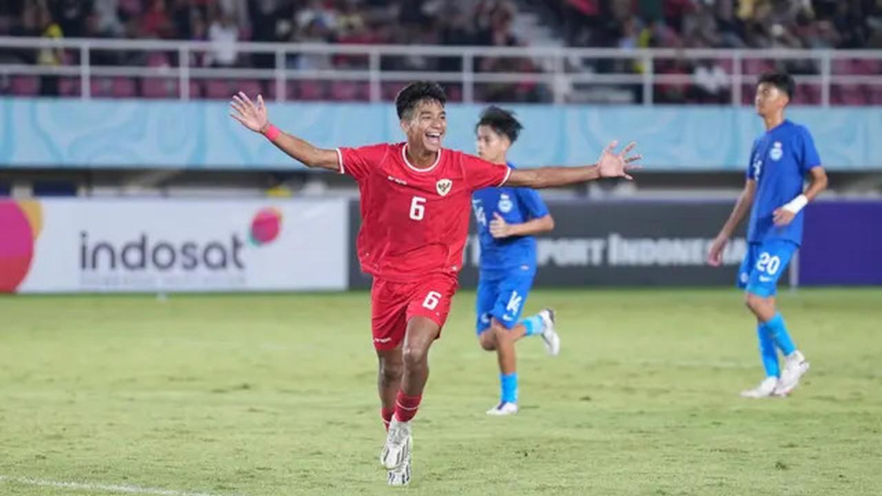 Profil Evandra Florasta, Pemain Timnas Muda Indonesia Pemimpin Top Skor Piala Asia U-17 2025