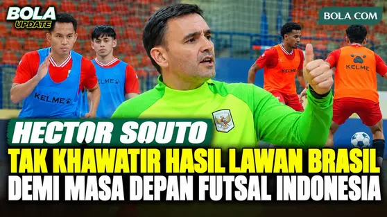Hector Souto Tak Khawatir Hasil Lawan Brasil, Ingin Timnas Futsal Indonesia Jadi Inspirasi Generasi Mendatang