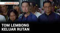 Usai mendapat abolisi dari Presiden Prabowo Subianto, Tom Lembong dapat melangkah keluar dari rumah tahanan Cipinang, Jakarta. Sejumlah sahabat dan relawan menjemput kebebasan Tom Lembong.