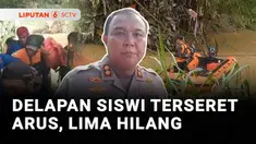 Sebanyak delapan siswi tenggelam di Sungai Lusi, Blora, Jawa Tengah saat sedang bermain di tepi sungai. Tiga orang berhasil diselamatkan, sementara lima lainnya hilang.