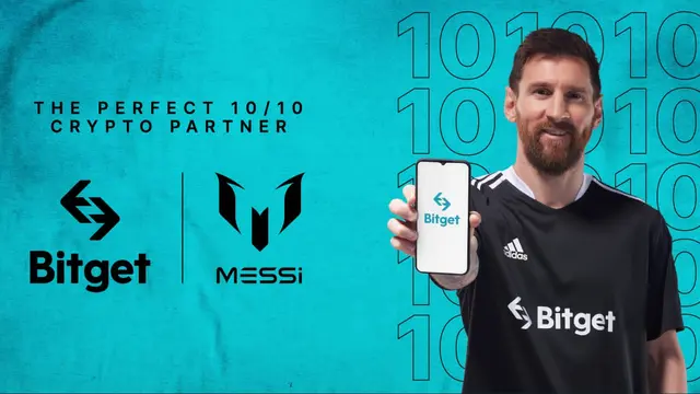 Lionel Messi Digandeng perusahaan kripto Bitget