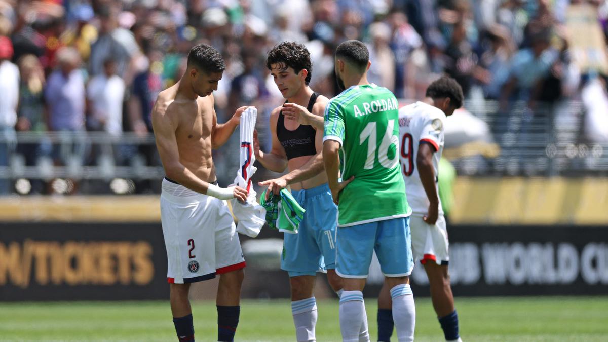 Kata-kata Achraf Hakimi usai Cetak Gol dan Antar PSG Kalahkan Seattle Sounders, Kans Bertemu Lionel Messi di 16 Besar Piala Dunia Antarklub
